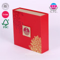 custom folding mooncake paper box without handle